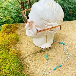 Handmade eyeglass chain